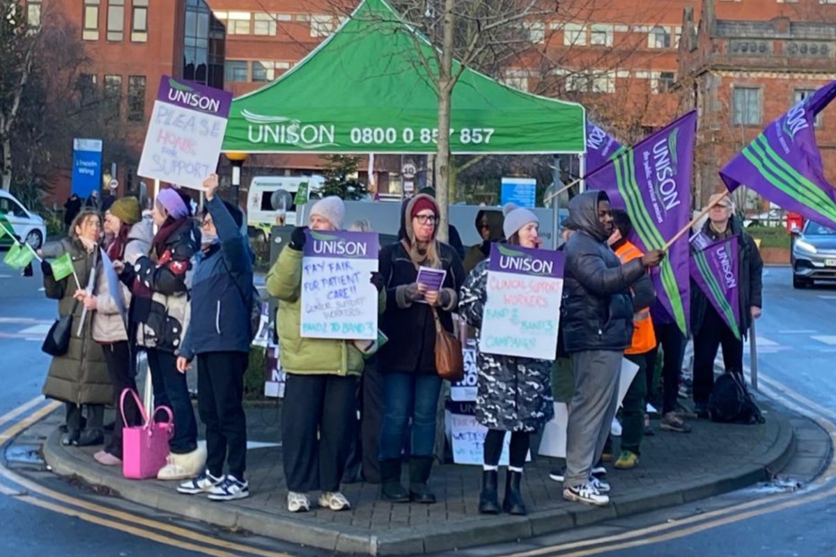 Leeds hospital staff begin five-day strike