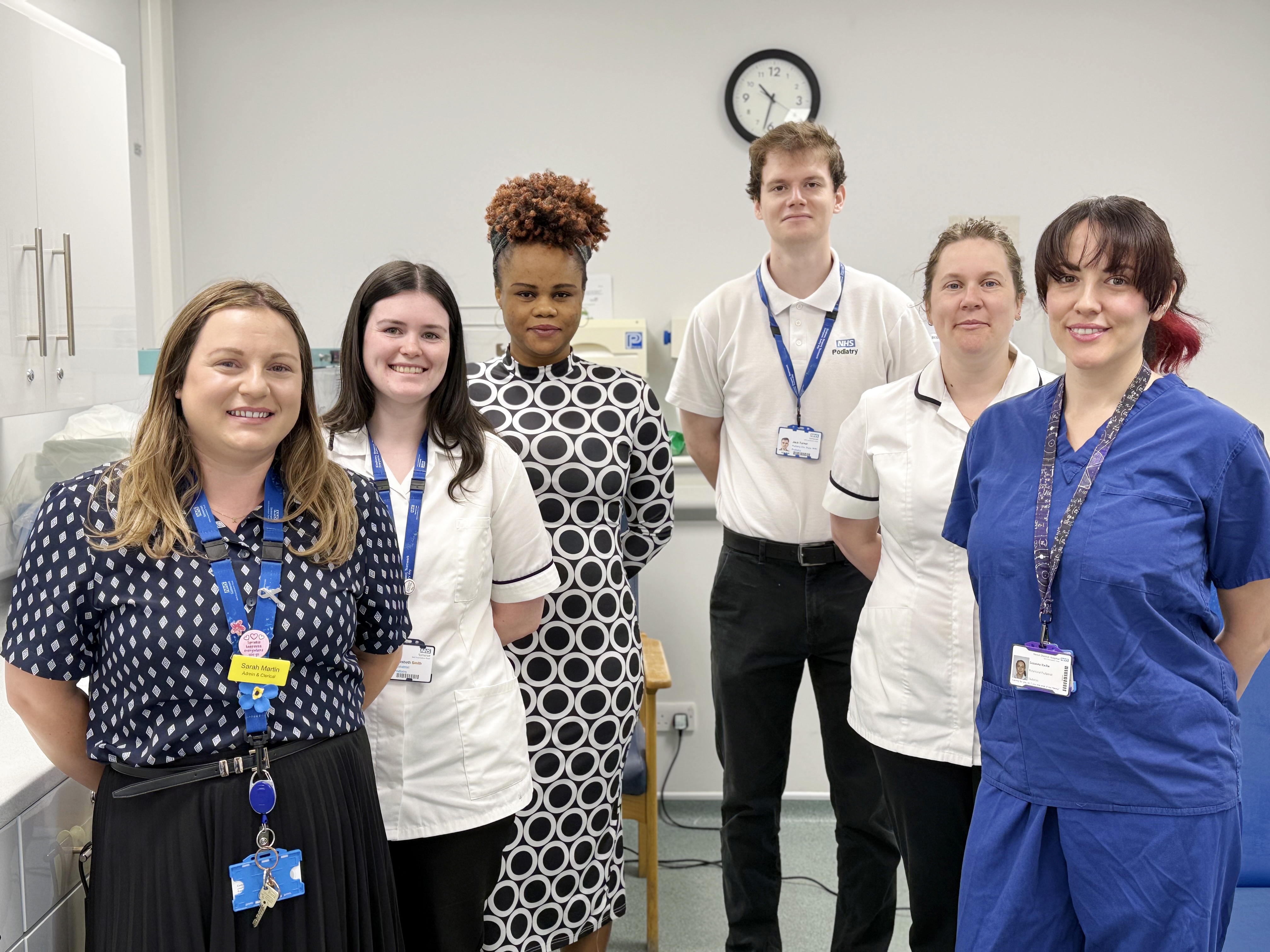 Trial slashes podiatry care waiting times