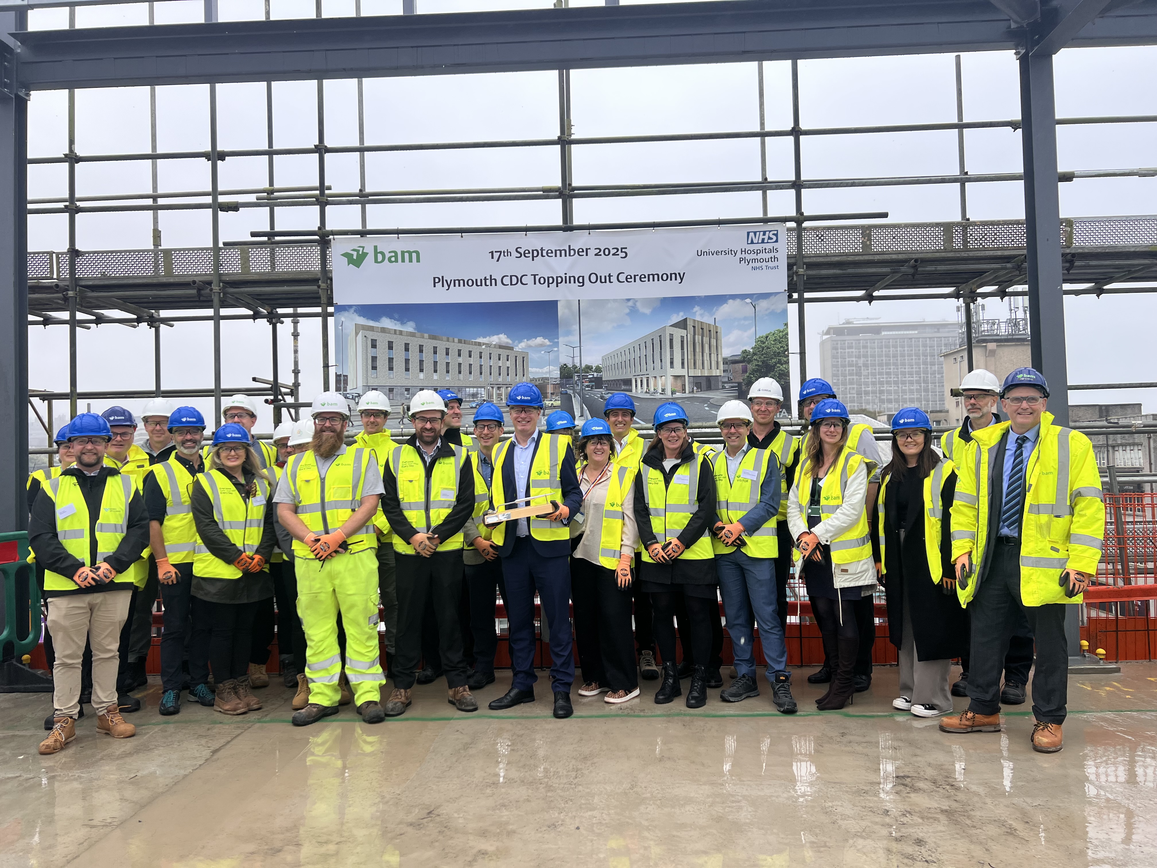 Milestone reached in construction of £22m community diagnostic centre