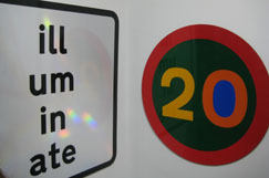 Modern master Calvert opens new 'Roadworks' exhibition 