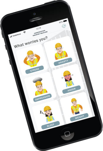 New app launched to support construction workers' mental health    New app launched to support construction workers' mental health