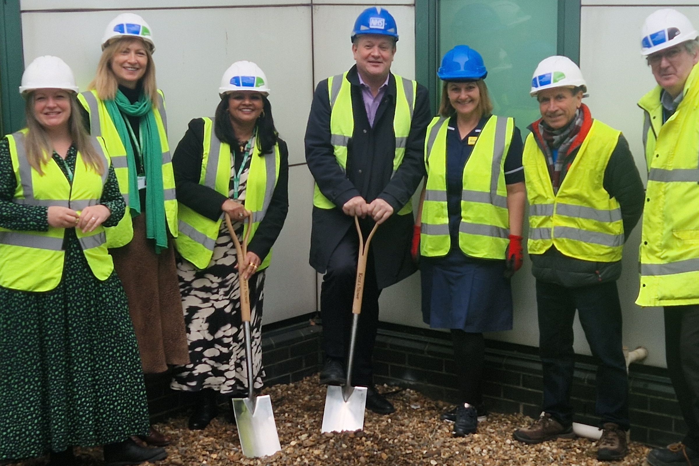 Building work begins at hospital's £1.9m cancer support centre