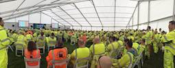 Health and well being of road workers highlighted at HE event