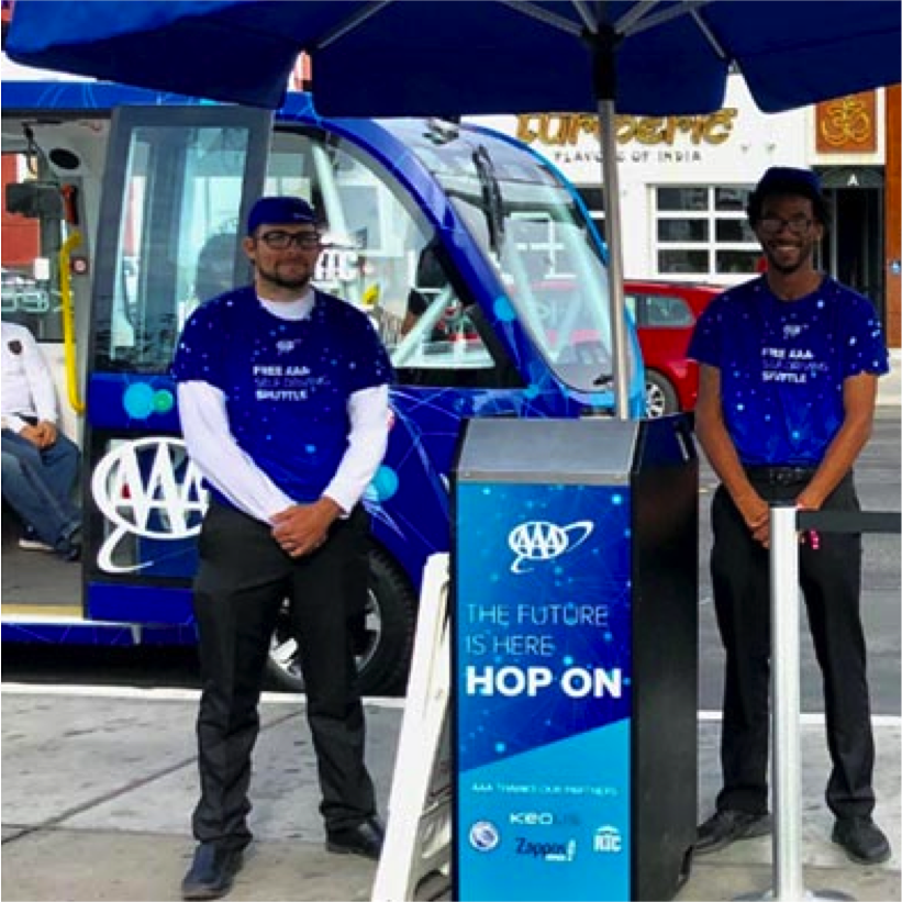 Vegas offers wedding on driverless vehicle