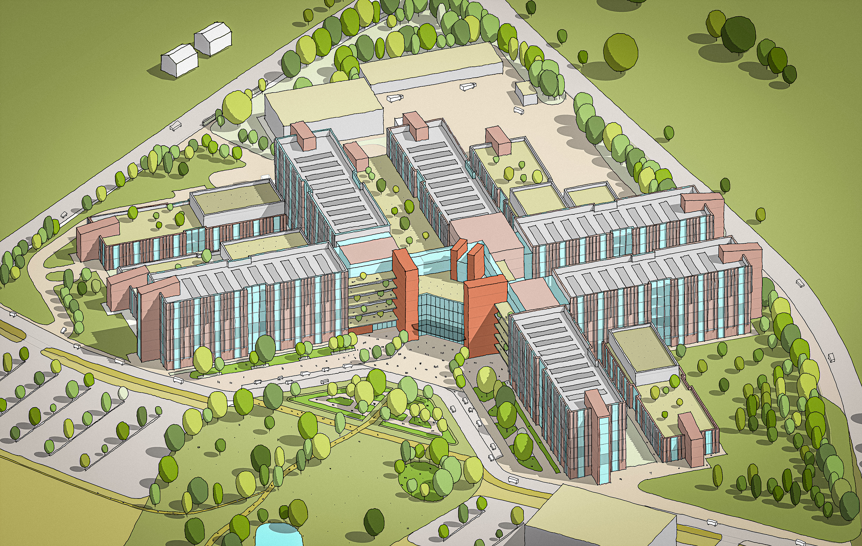 Over £1bn hospital part of Mid Cheshire's 10-year plan