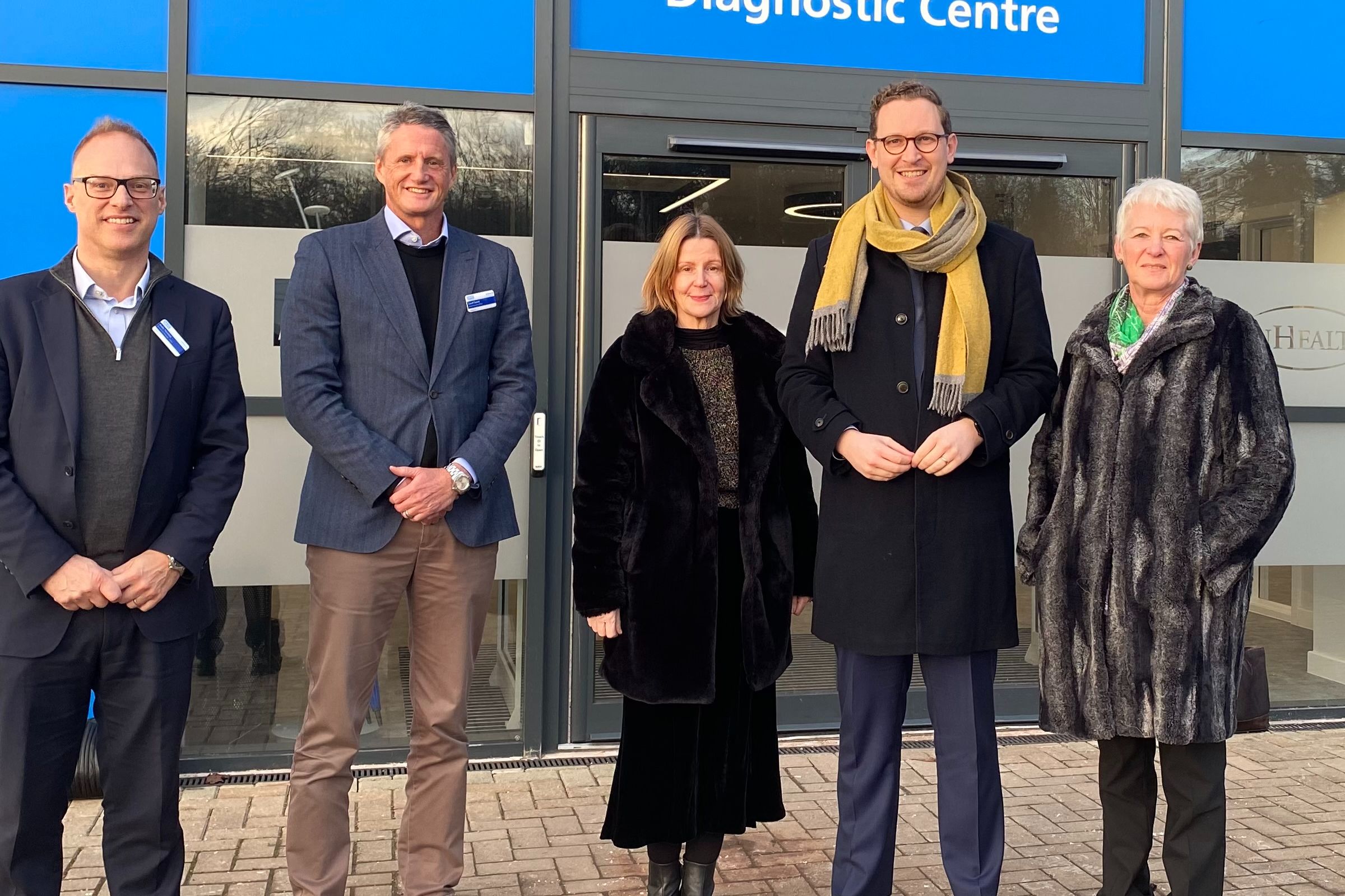 MP visits North Bristol Community Diagnostic Centre