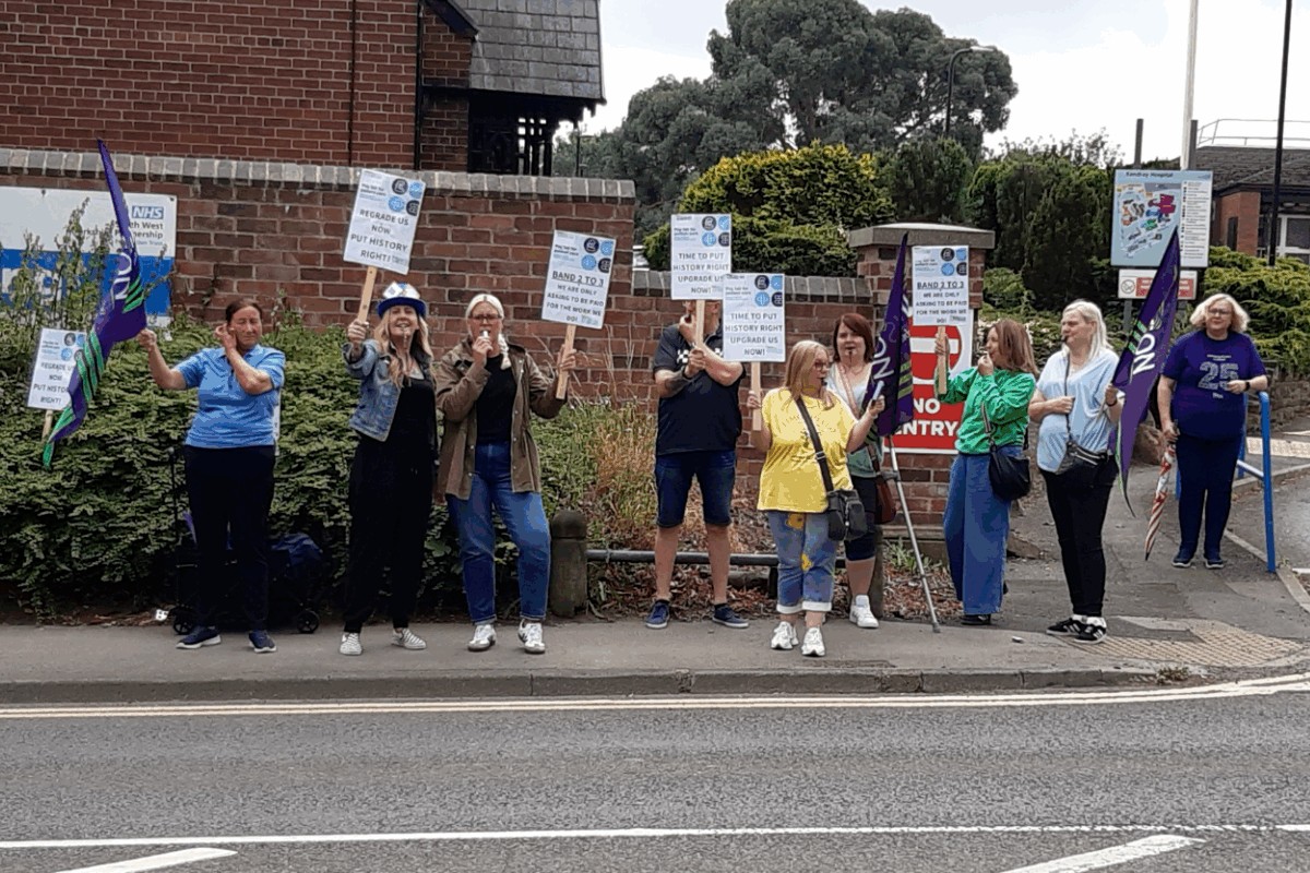 Rehabilitation support workers step up rebanding campaign
