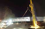 New bridge over A14 installed in two days
