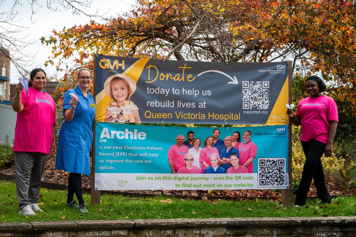 Queen Victoria Hospital goes live with first EPR