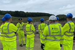 Sappers learn from M2 junction project team