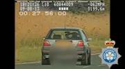 Motorist banned after driving with no hands