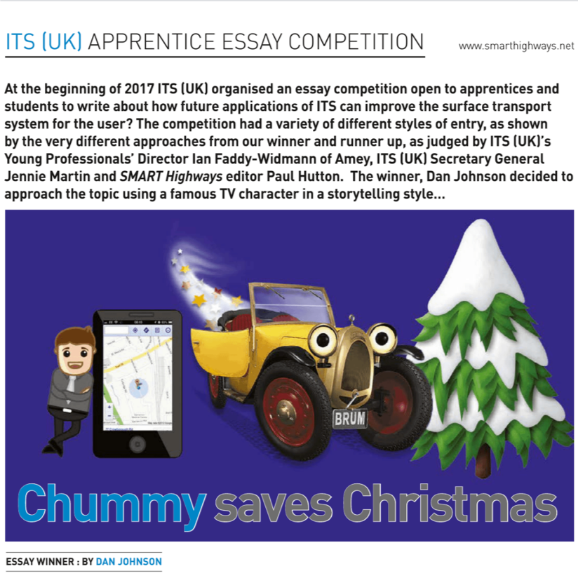 ITS (UK) Traffex Essay Competition announced