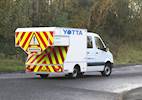 Yotta surveying roads in Halton