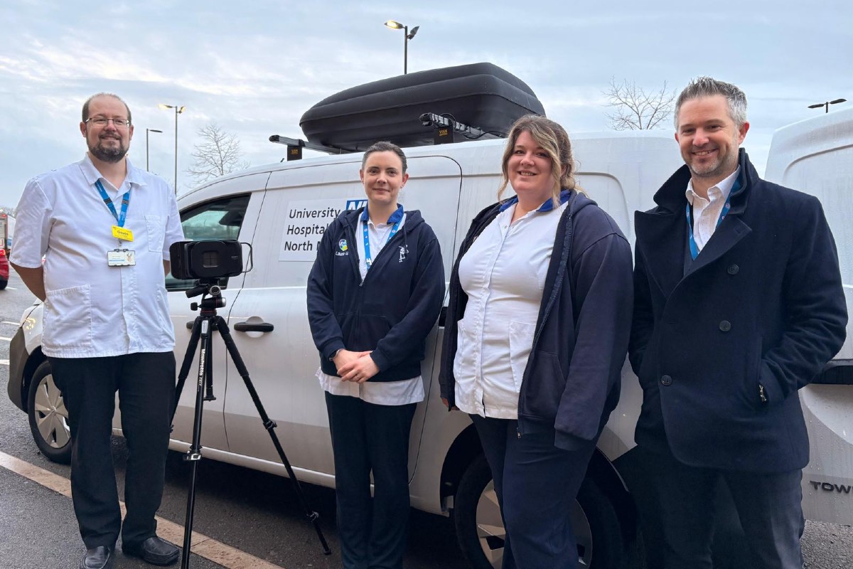 Midlands trust introduces x-rays at home