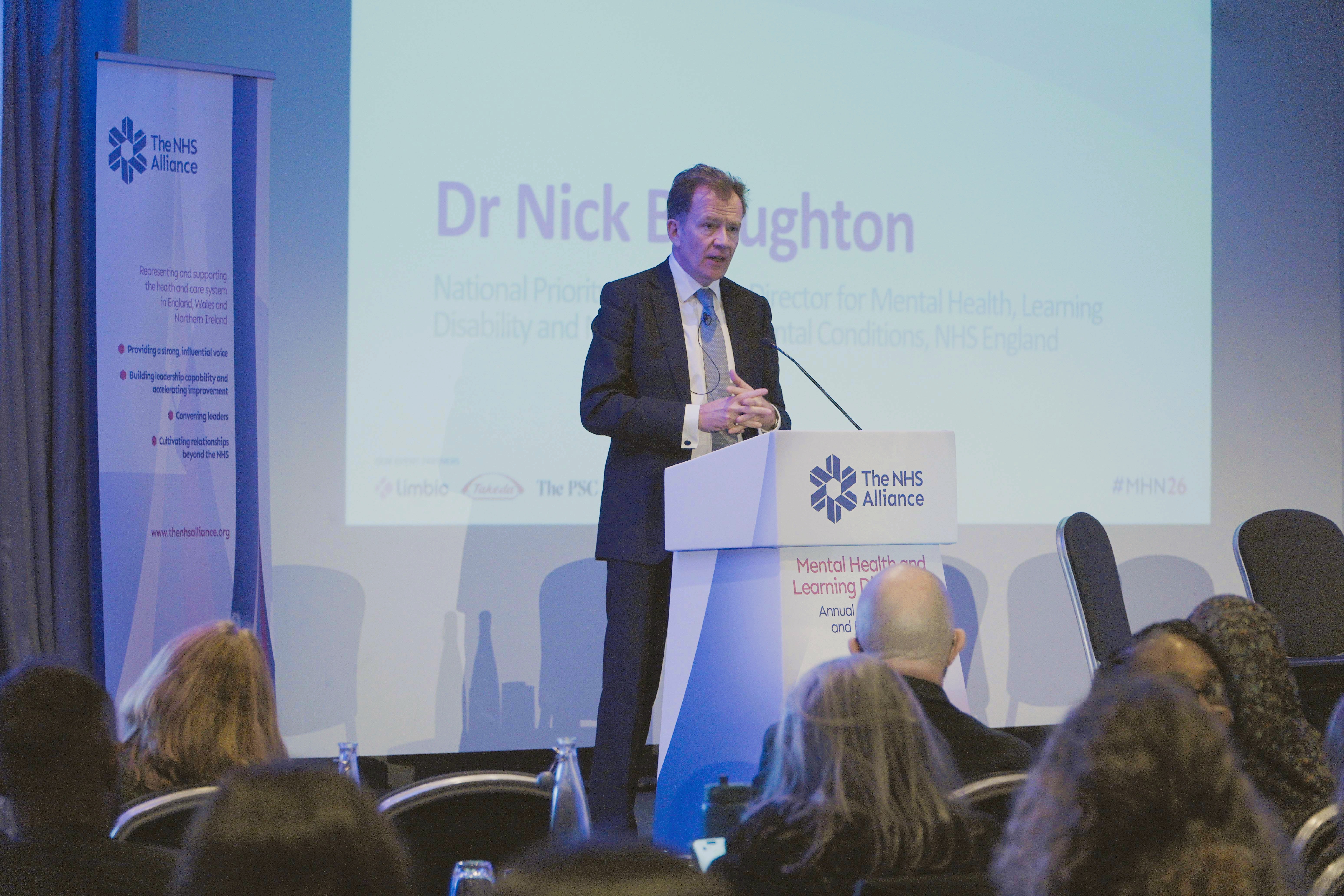 'We have a once in a career opportunity to transform services', mental health leader says