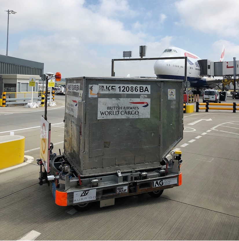 Aurrigo delivers autonomous 'baggage' solution for Heathrow