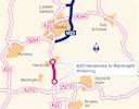 July start for £77m A23 widening job