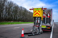 Automated cone laying moves forward with road trials Automated cone laying moves forward with road trials