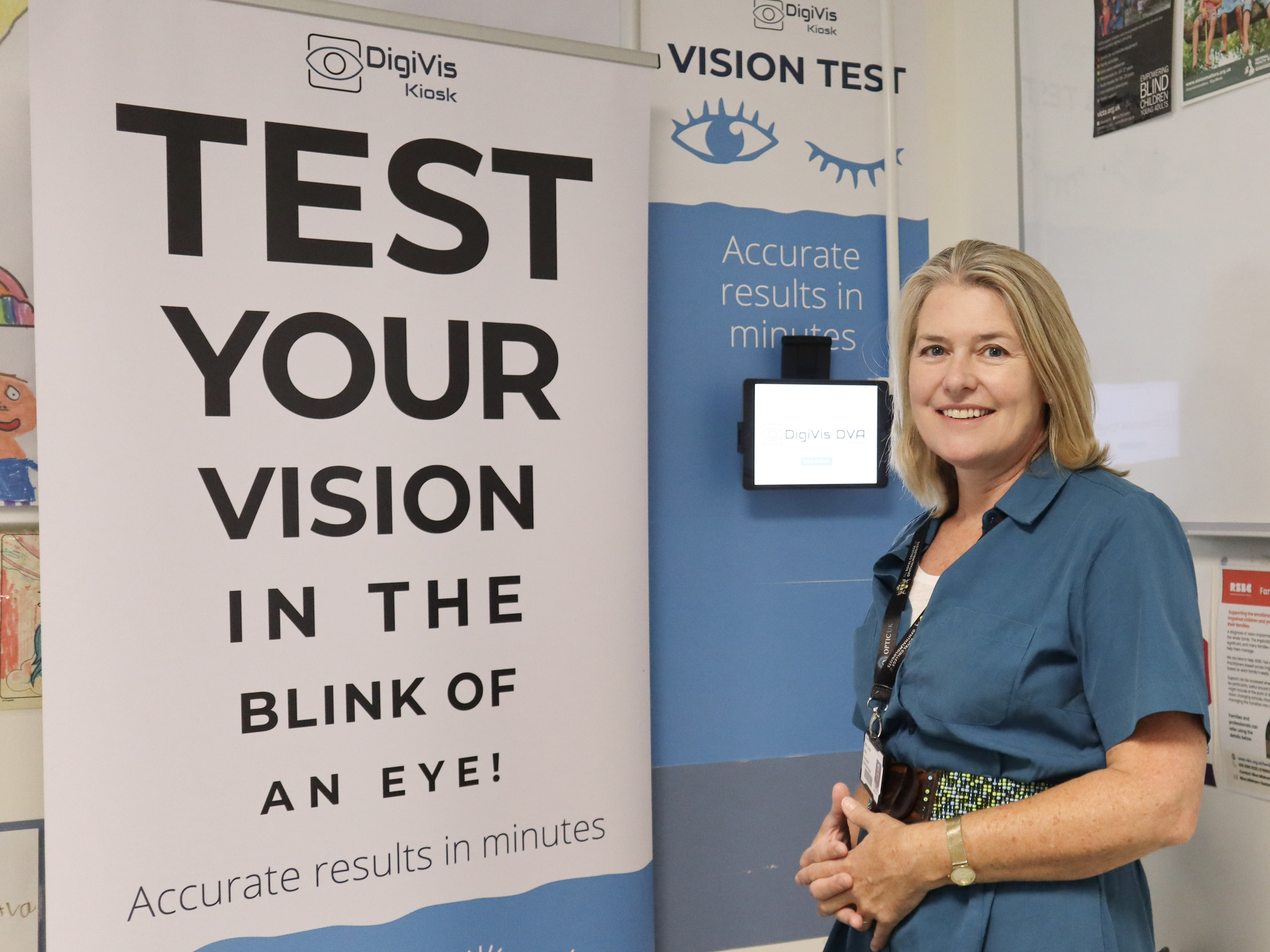 Eye vision self-test supports 10-Year Health Plan vision