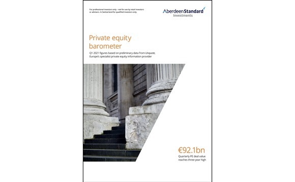 Q1 Barometer: Total European deal value reaches new decade high