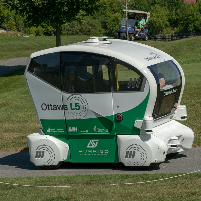 Aurrigo completes Canadian public driverless pod trial