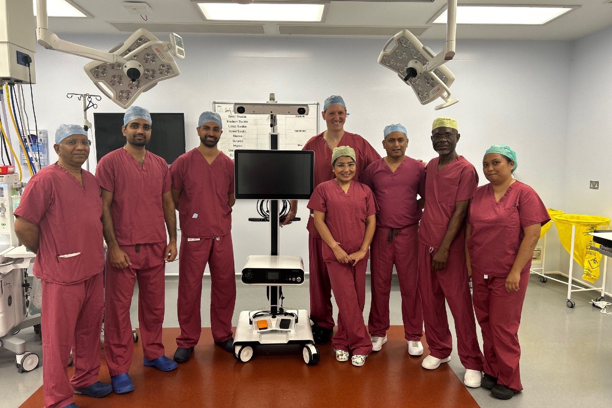 St Albans City Hospital's robotic surgery provides joint care 