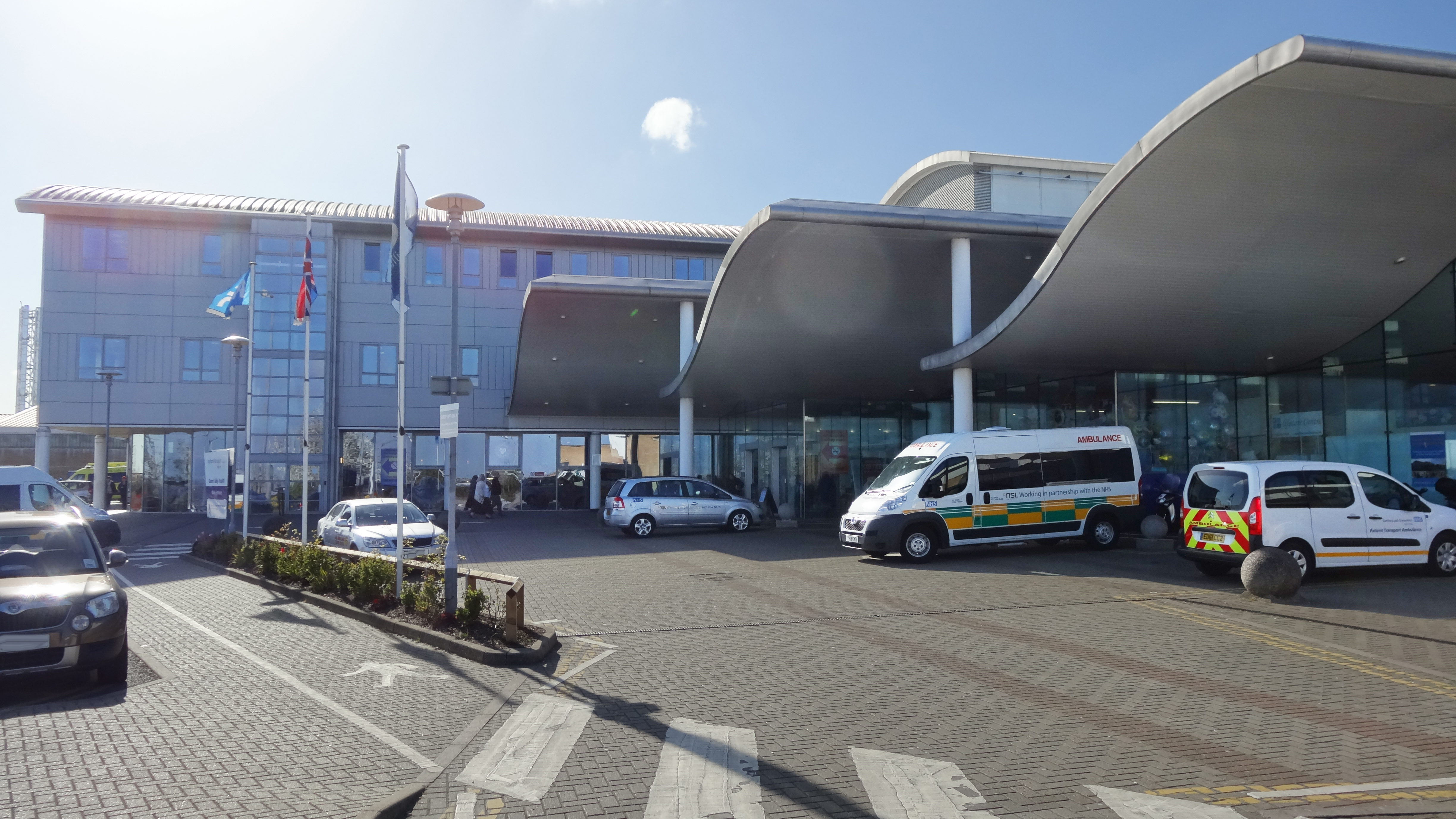 Partial drinking water ban at hospital