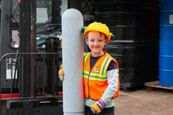 Sweet sustainability: Hampshire employs non-crete bollards 
