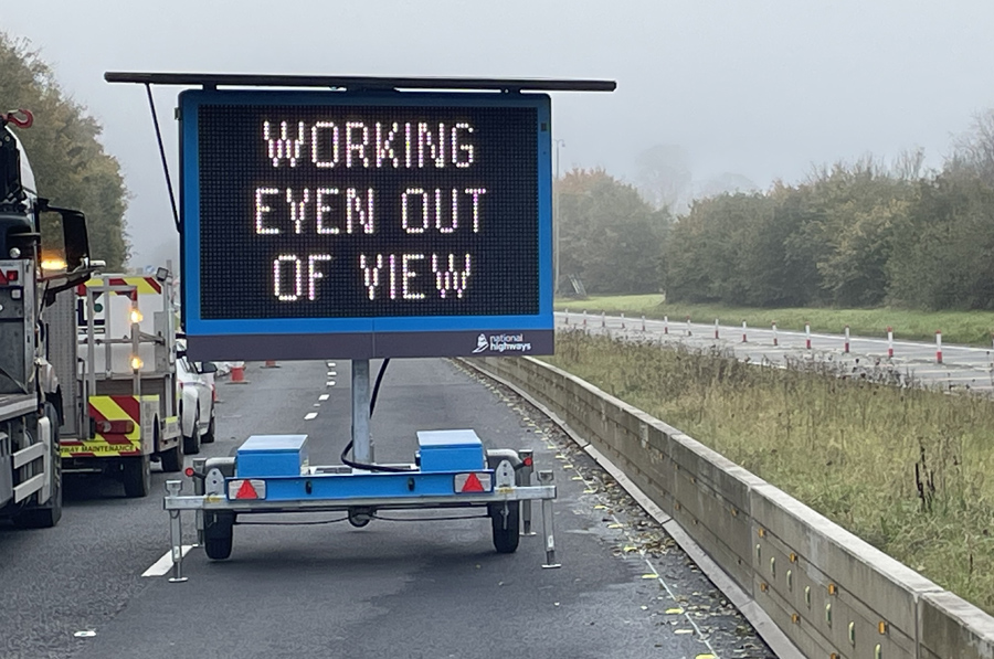 Something to see here? VMS becomes 'billboard' for messaging