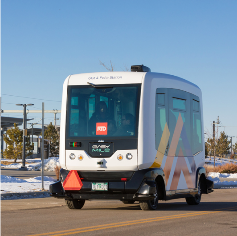 Autonomous shuttle launched in Denver