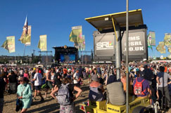 SRL helps Glastonbury revellers go with the traffic flow