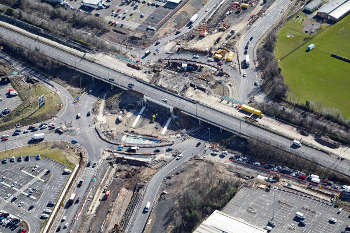 Highways England digs for victory on £75m triple-deck roundabout