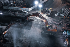 Birmingham's Perry Barr flyover removed