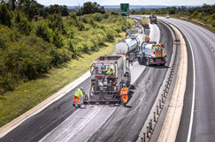 EST gets to grips with high speed micro surfacing job