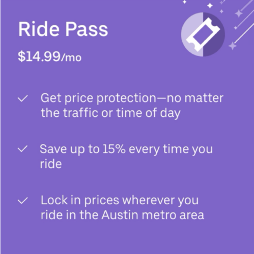 Uber launches subscription service