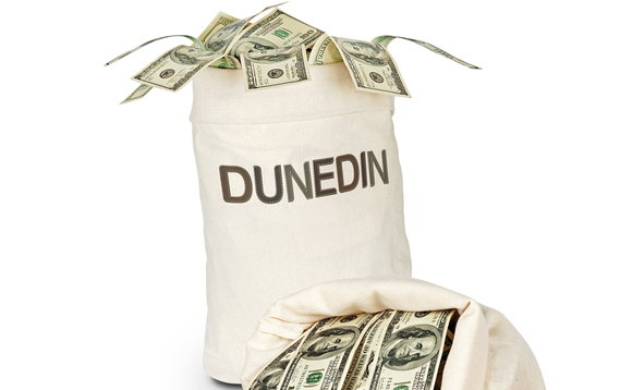 Dunedin hits £240m for first close