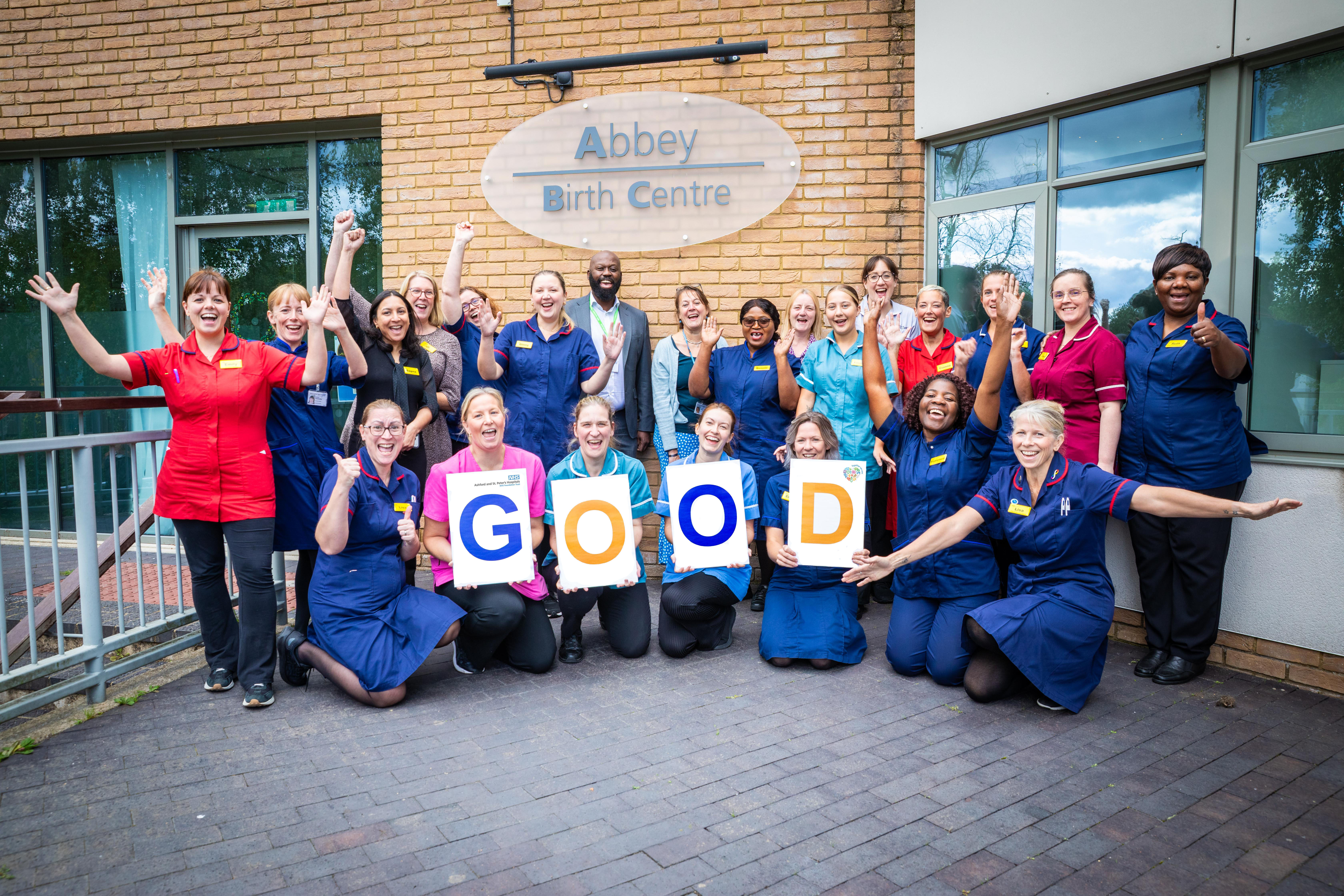 Surrey hospital's maternity services rated good by CQC