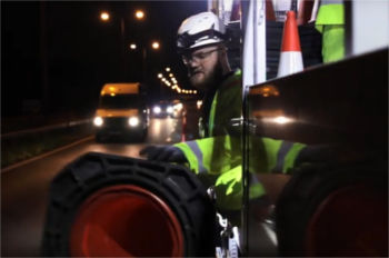 Highways England to develop automated cone laying machines