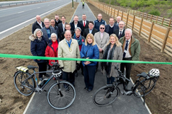 Joy as £23m scheme opens with a bang