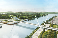 £80m twin-leaf swing bridge good to go