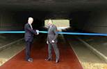 Roads Minister opens newly-dualled section of A421