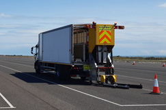 FALCON Automated Cone Laying Machine completes on-road trials