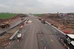 A556 dual carriageway work drawing to a close