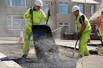 Pothole repairs being carried out in Swansea