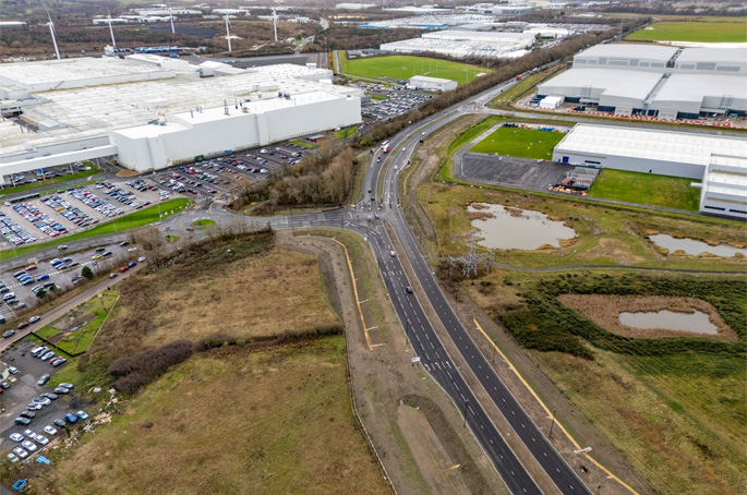 Esh Construction completes dualling of Sunderland's A1290