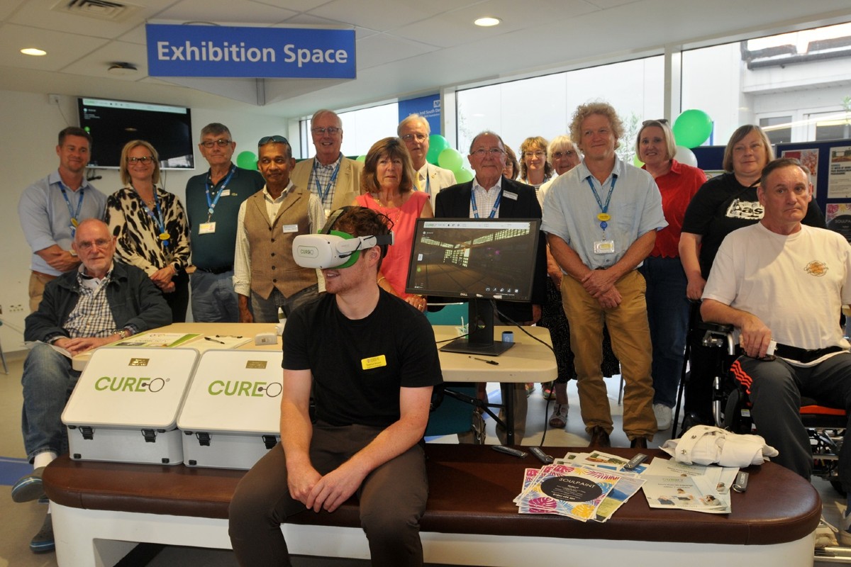 Devon trust leads the way in virtual reality immersive therapy