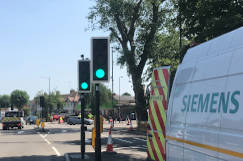 Siemens starts UK's Plus+ traffic signal revolution