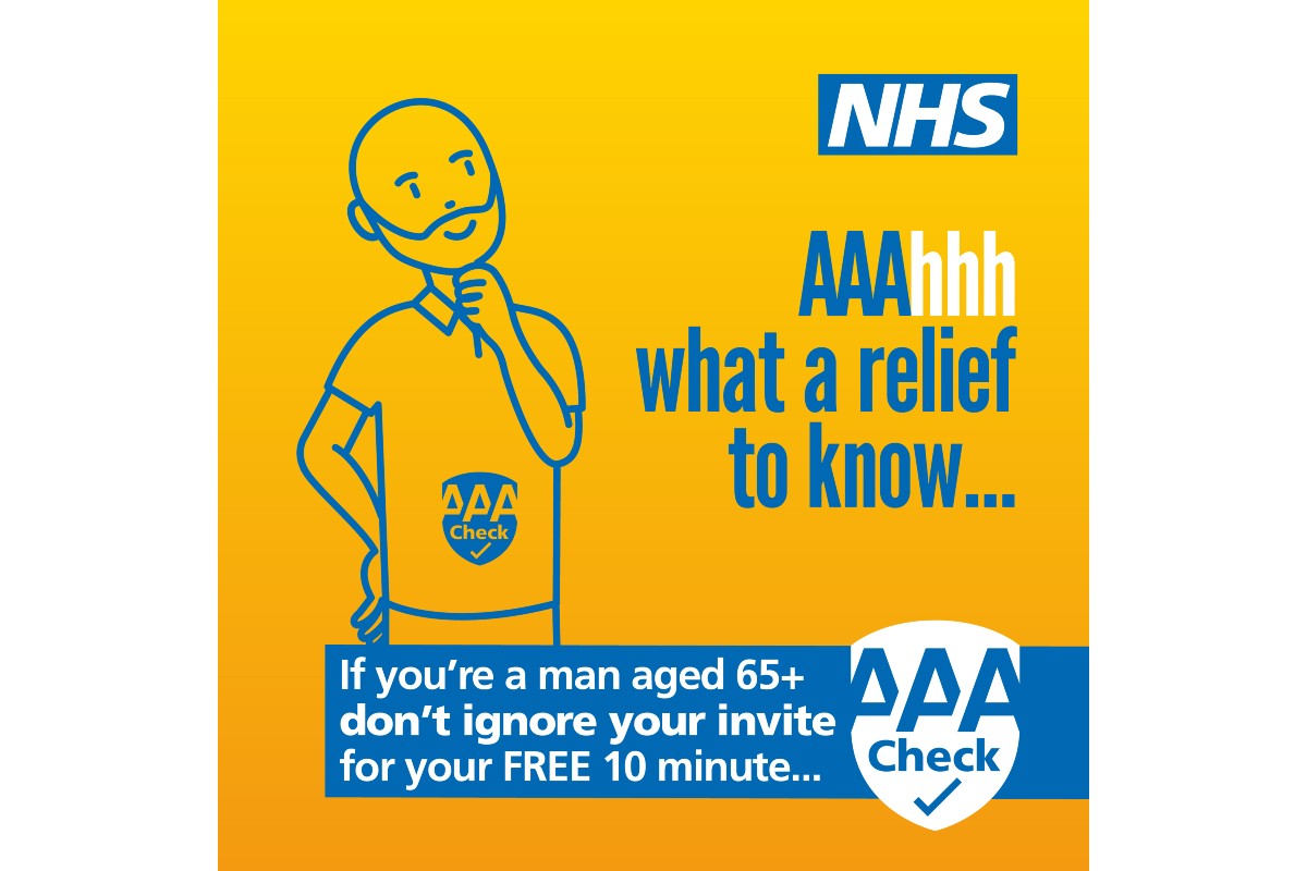 NHS North West launches campaign to raise awareness of AAA screening programme