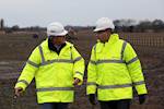 Work on £19m link road underway