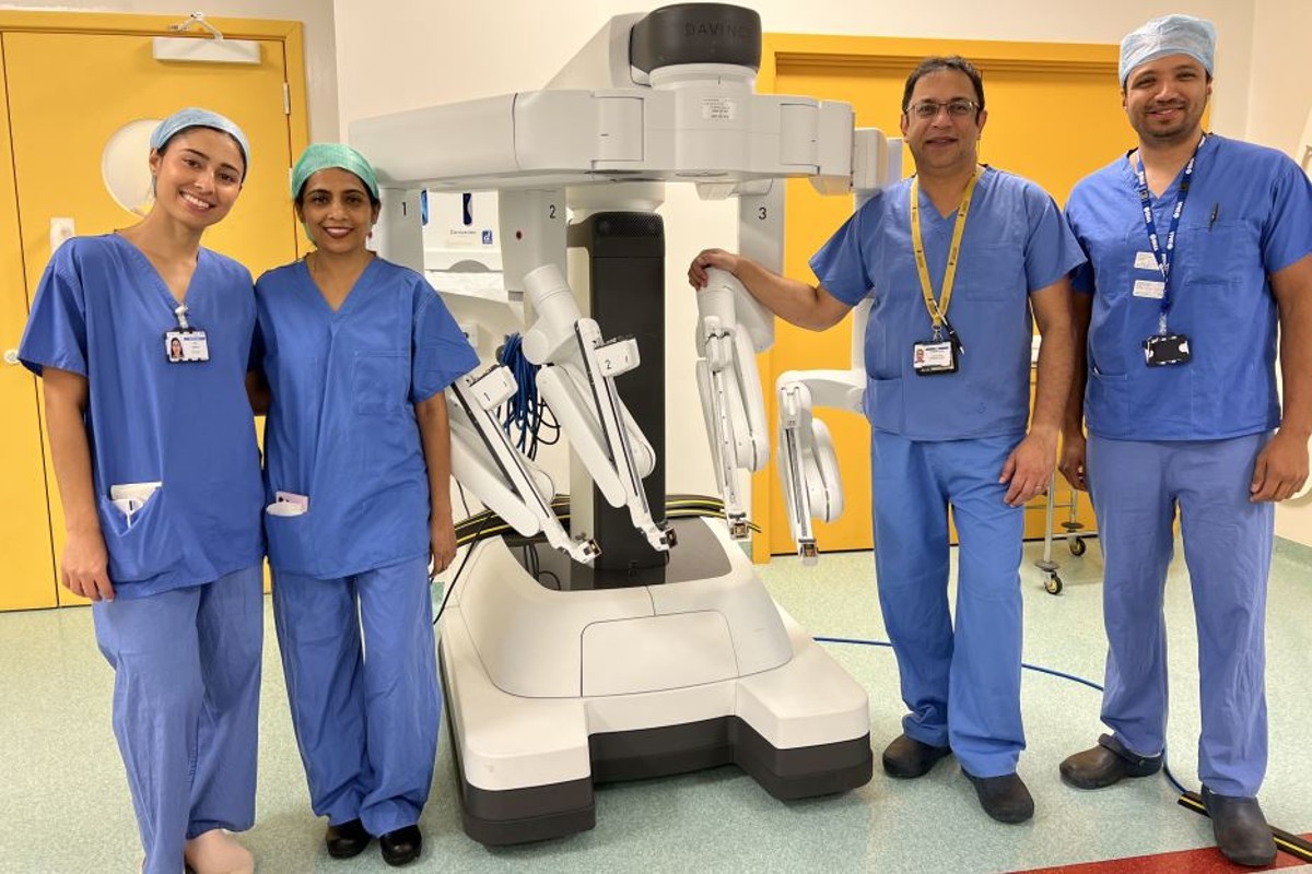 Midlands trust uses robotic procedure on gynaecology patients